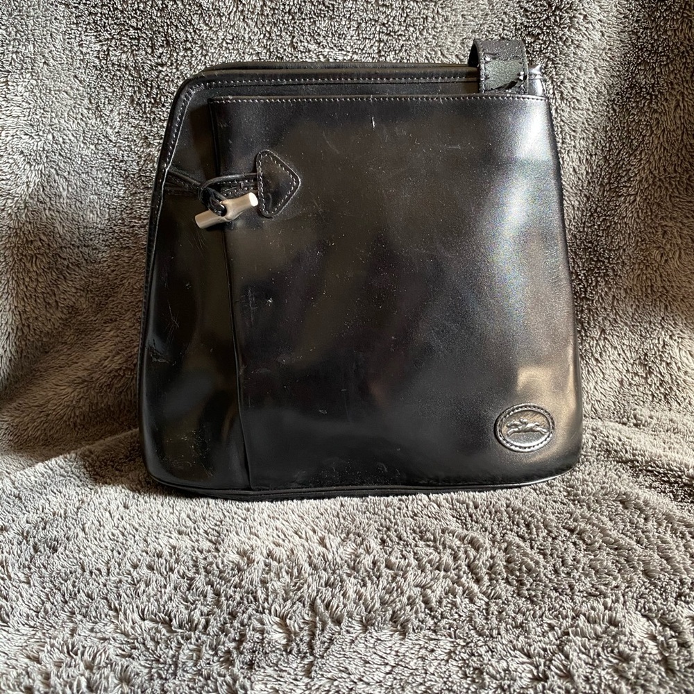 Longchamp Roseau Vintage shoulder bag black